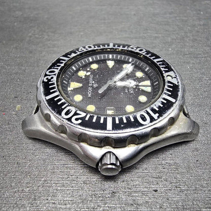 Citizen Eco-Drive Dive Watch Men 41mm Black Dial Steel 7878-H10716 PARTS4