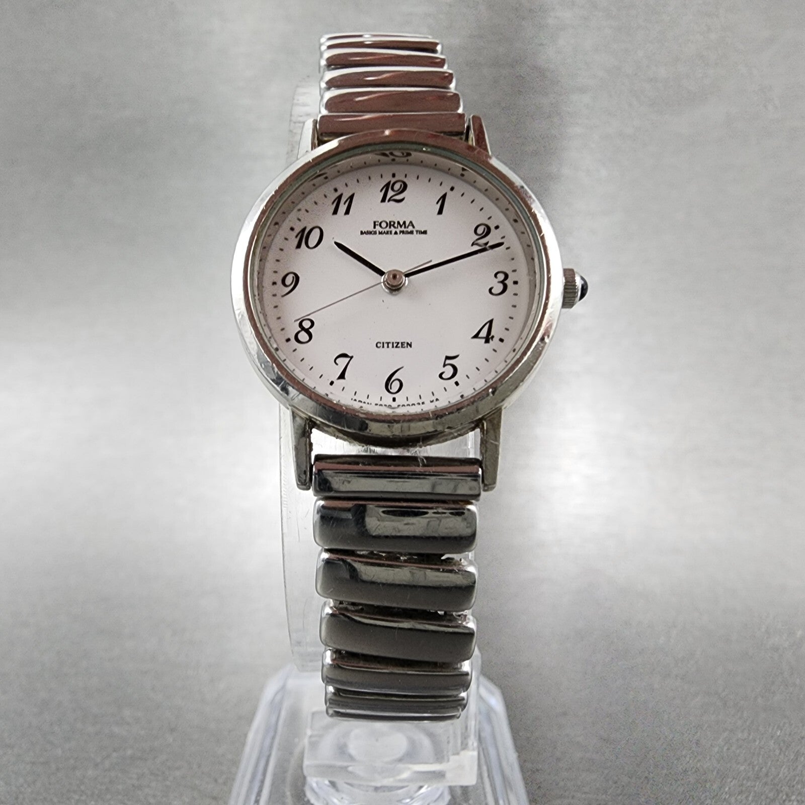 Citizen Forma Watch Women 24mm White Dial Silver Tone 5930F90044 New Battery5