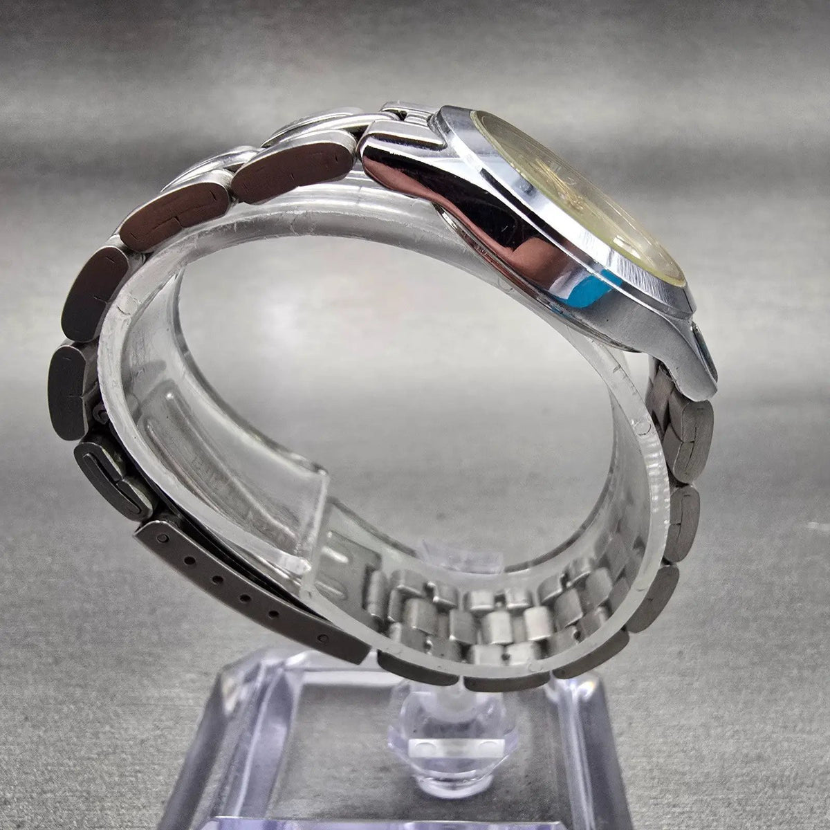 Citizen CQ Watch Women 27mm Champagne Dial Silver Tone 1002-B00632 New Battery8