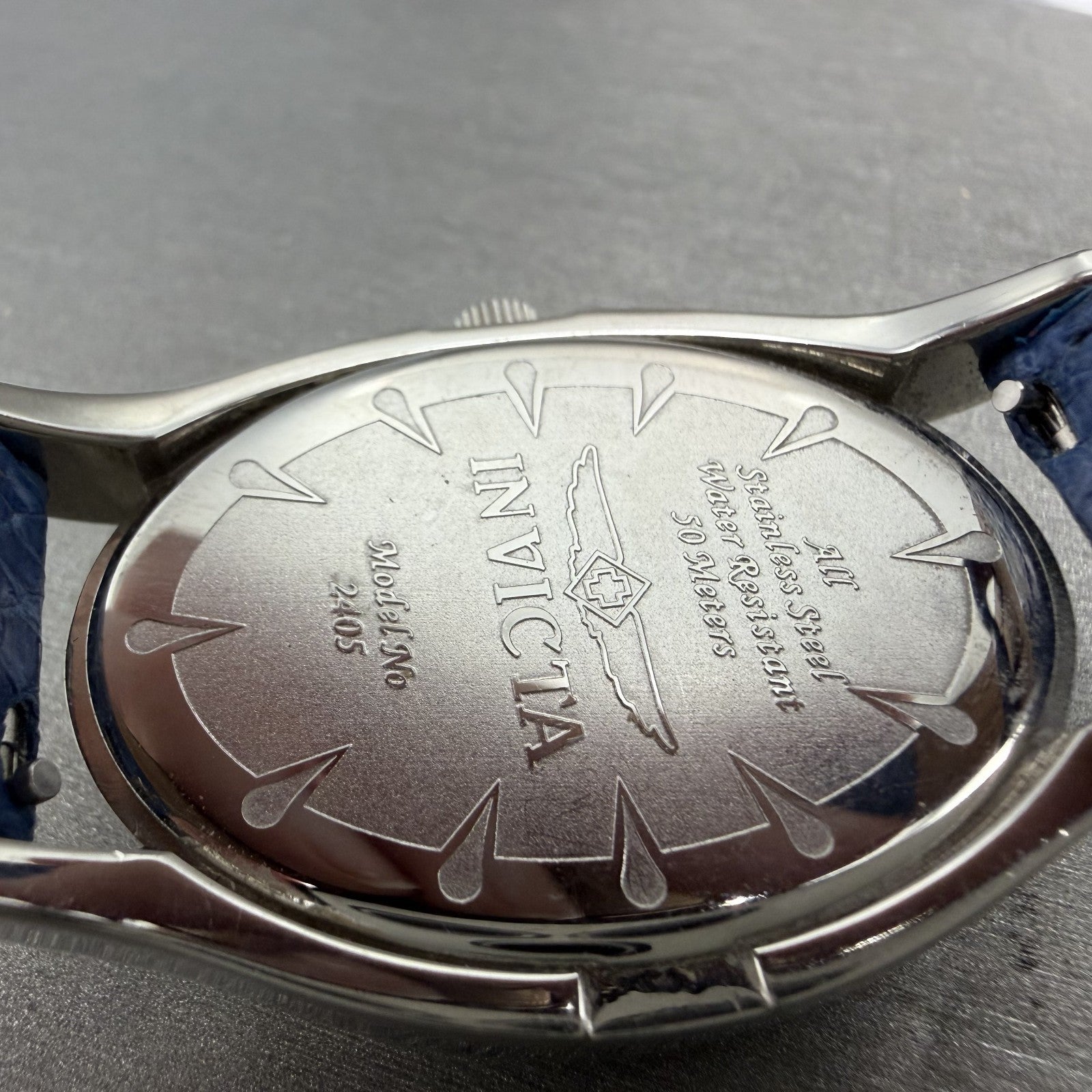 Invicta Watch Women 32mm MOP Dial Stainless Steel Oval 2405 New Battery9