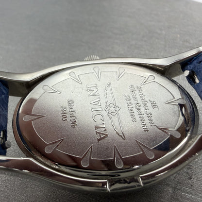 Invicta Watch Women 32mm MOP Dial Stainless Steel Oval 2405 New Battery9