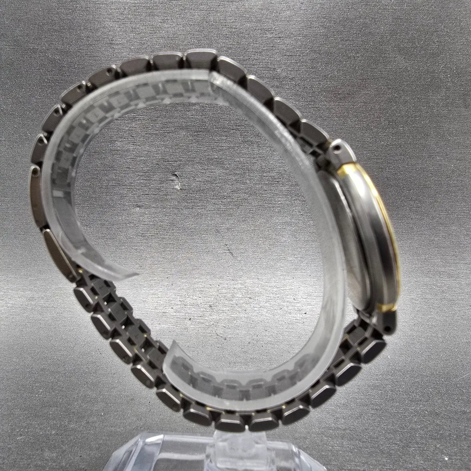 Seiko Dolce Watch Men 33mm White Dial Two Tone Titanium 8N41-6090 New Battery9