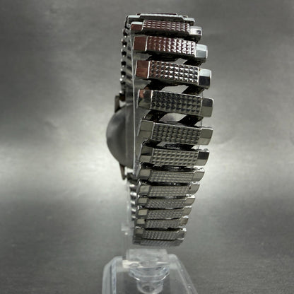 Seiko School Time Watch Men 33mm Silver Dial Silver Tone Manual 6640-9990 PARTS8