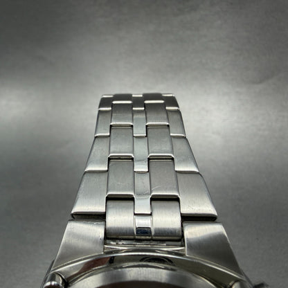 Citizen Chronograph Watch Men 44mm Black Dial Steel Date Round 0510 New battery4