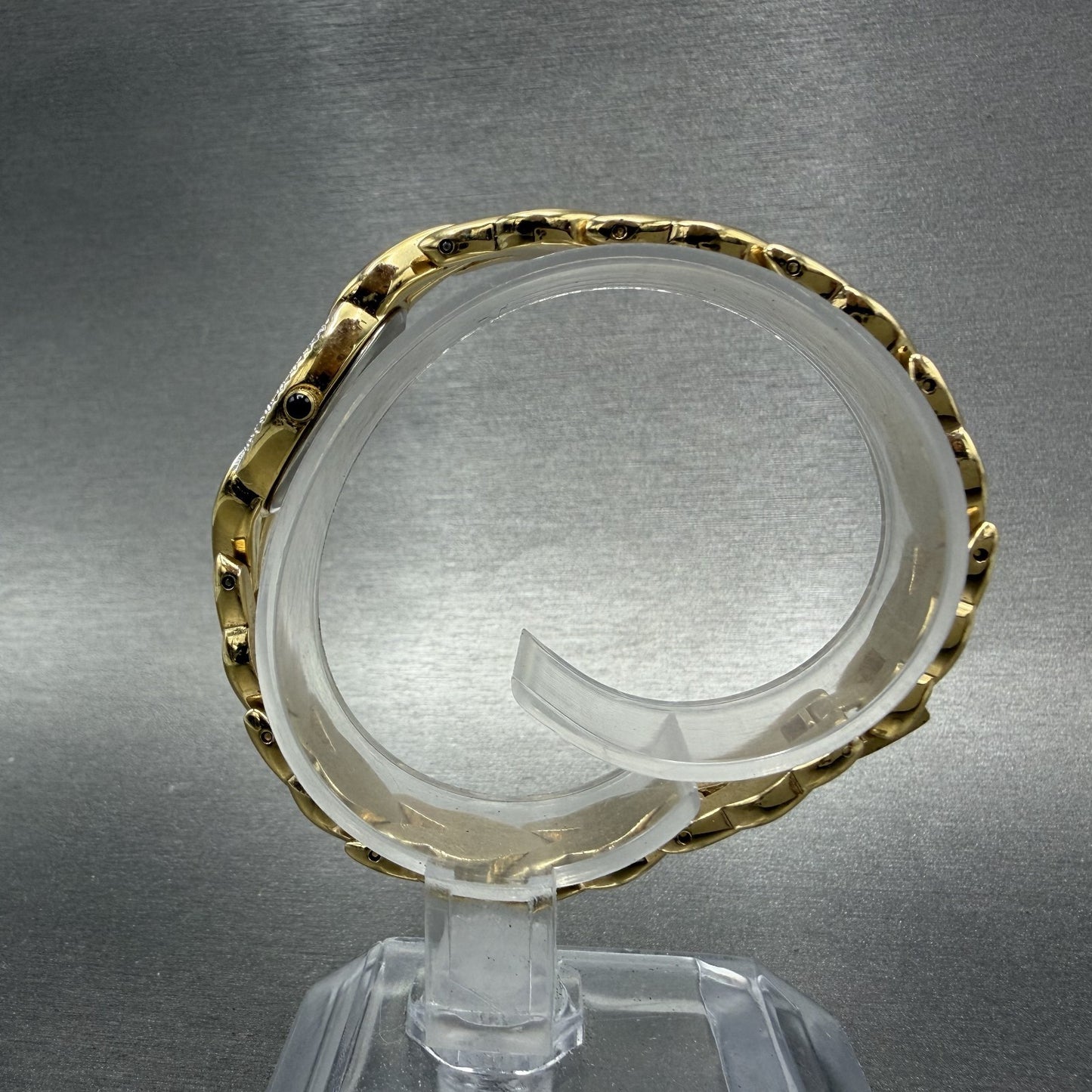 Citizen Elegance Watch Women 15mm White Dial Gold Tone Oval 5421-F44701 New Batt6