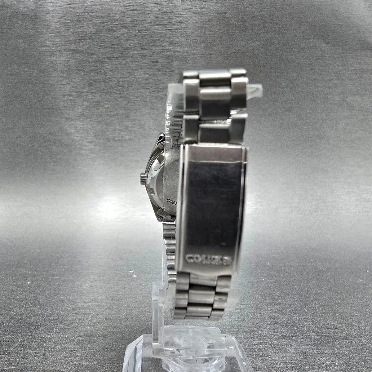 Seiko 5 Automatic Watch Women 24mm Silver Dial Silver Tone 4206-0500 New Battery7