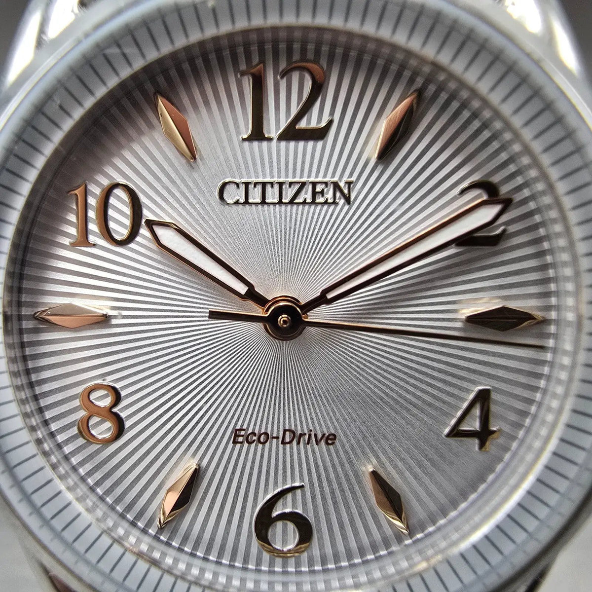 Citizen Eco-Drive Watch Women 30mm White Dial Silver Round J730-S121183 Works1