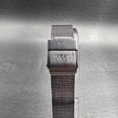 Skagen Watch Women 16mm Silver Dial Silver Tone Rectangle 271SSSD New Battery7