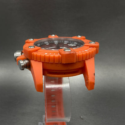 Invicta Reserve Octane Chrono Watch Men 49mm Orange Dial Orange Date 17291 Runs4