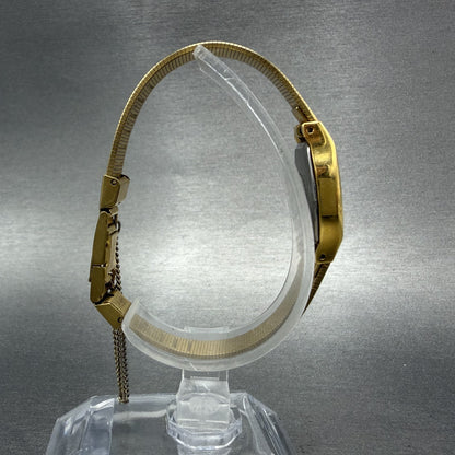 Citizen CQ Watch Women 16mm Champagne Dial Gold Tone 3220326170 New Battery8