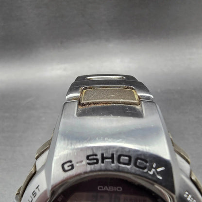 Casio G-Shock GW-600DJ Watch Men 45mm Gray Silver Solar Alarm Chronograph Runs5