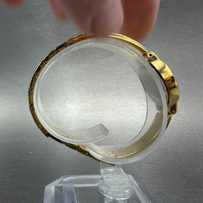Elgin Watch Women 18mm MOP Dial Gold Tone Oval EG8074 Diamond New Battery8