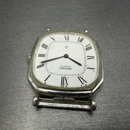 Seiko Watch Men 29mm White Dial White Dial Silver Tone 7820-5480 NewBattery4