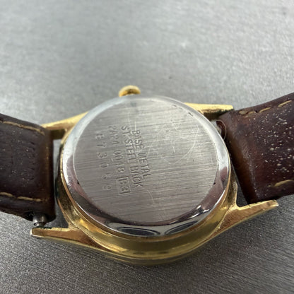 Seiko Moonphase Watch Women 24mm Champa Dial Gold Tone 2A240048 New Battery VTG9