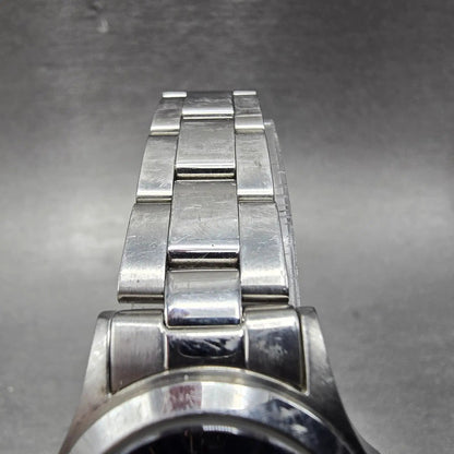 ESQ Watch Women 26mm Blue Dial Silver Tone Date Round E5293 New Battery4