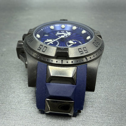 Invicta Excursion Chronograph Watch Women 40mm Blue Dial Daydate 18692 PARTS5