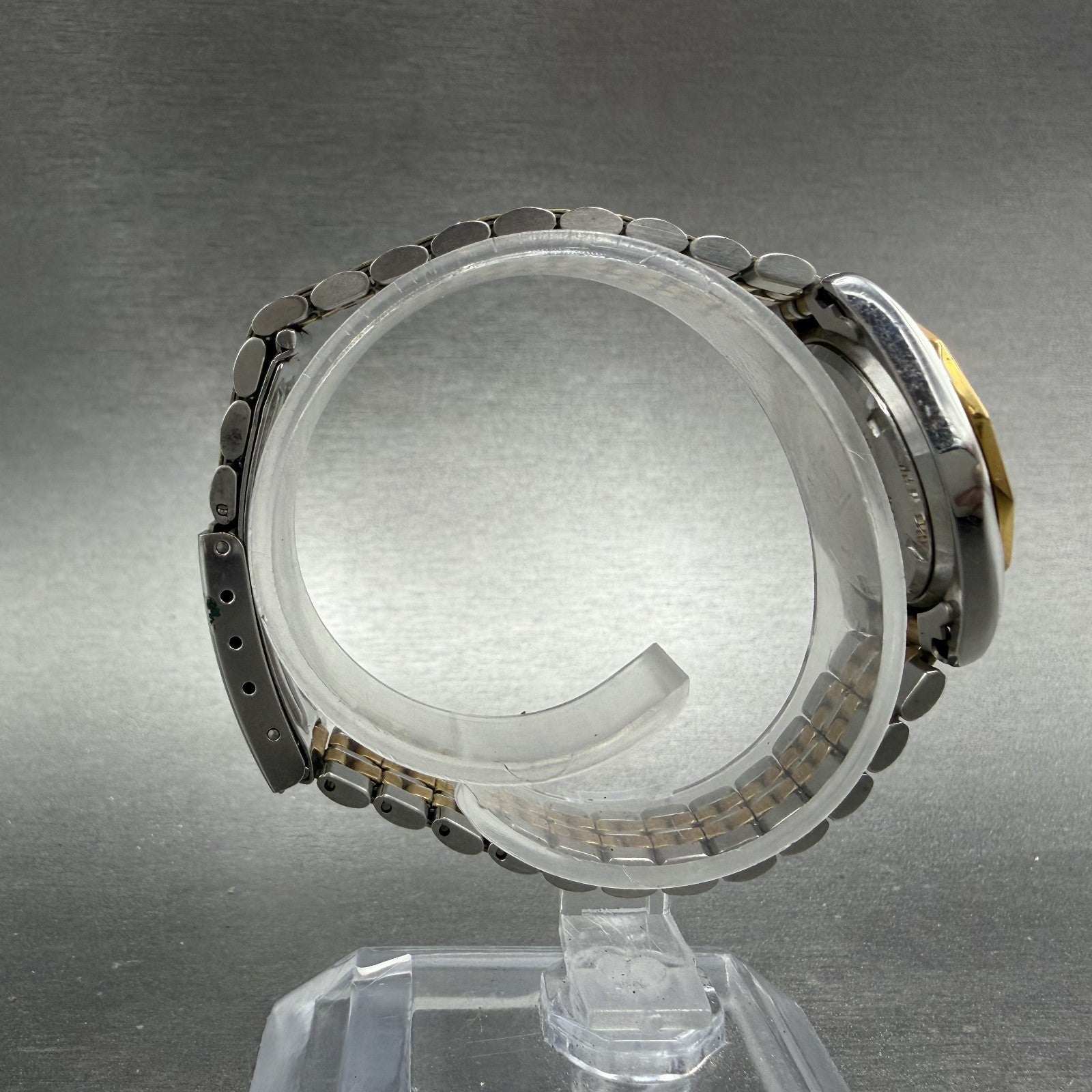 Tissot PR100 Watch Women 26mm White Dial Two Tone Date Round P330A/430A New Batt8