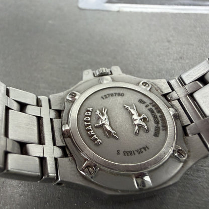 Concord Saratoga Watch Women 25mm MOP Dial Steel Diamond Bezel 14.25.1833 NewBat9