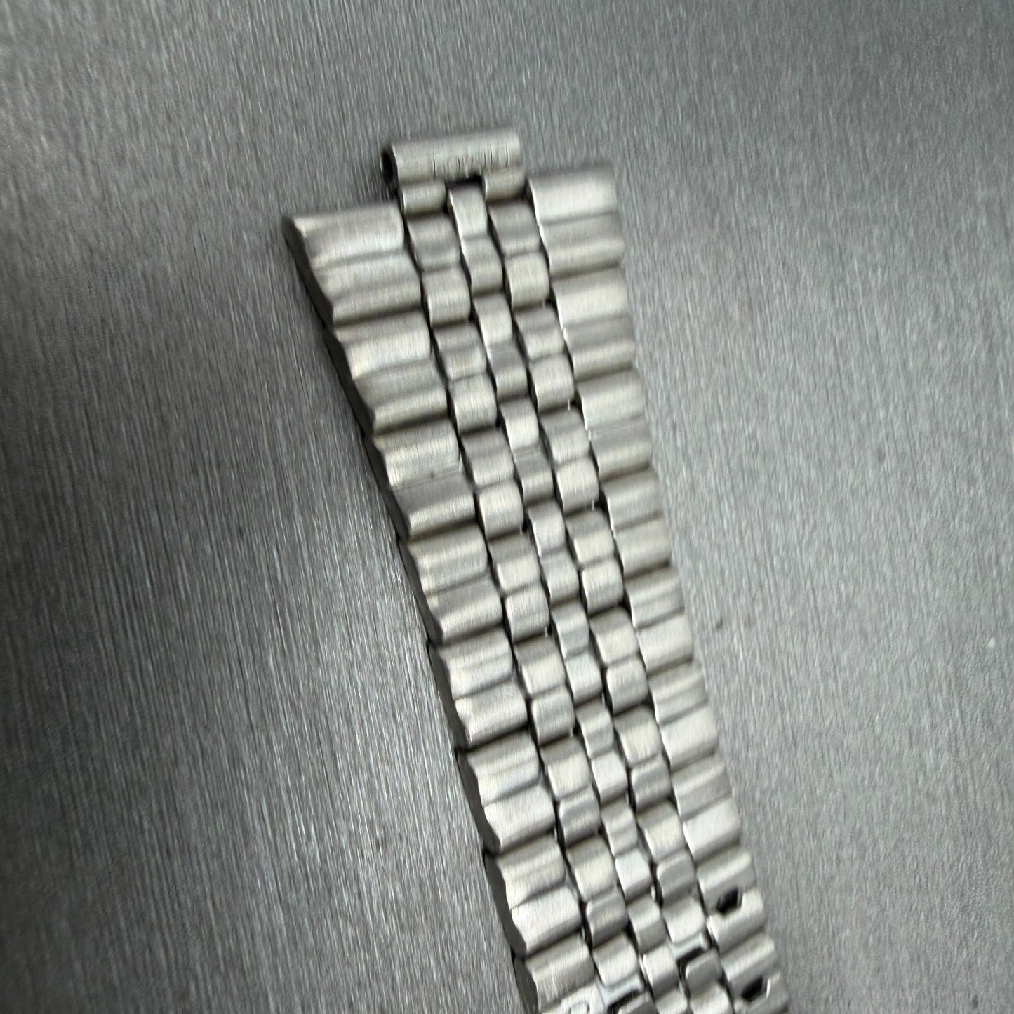 Seiko Bracelet 20mm Stainless Steel Silver Tone Tri Folding Clasp Vintage Japan12