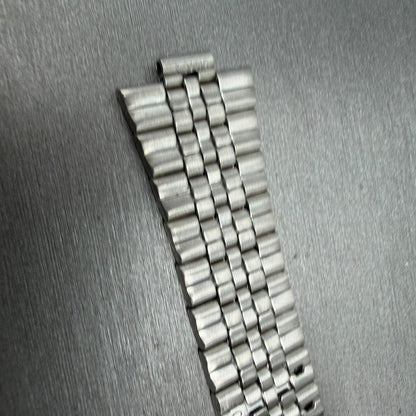 Seiko Bracelet 20mm Stainless Steel Silver Tone Tri Folding Clasp Vintage Japan12
