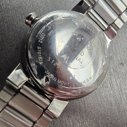 Citizen Watch Women 27mm Black Dial Silver Tone Date Round G012-S101824 New Batt10