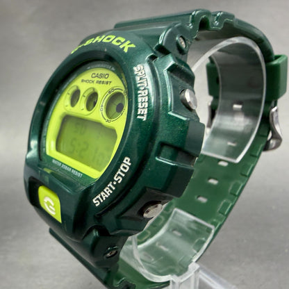 Casio G-Shock DW-6900CC Watch Men 50mm Digital LCD Green  Alarm Chrono New Batt2