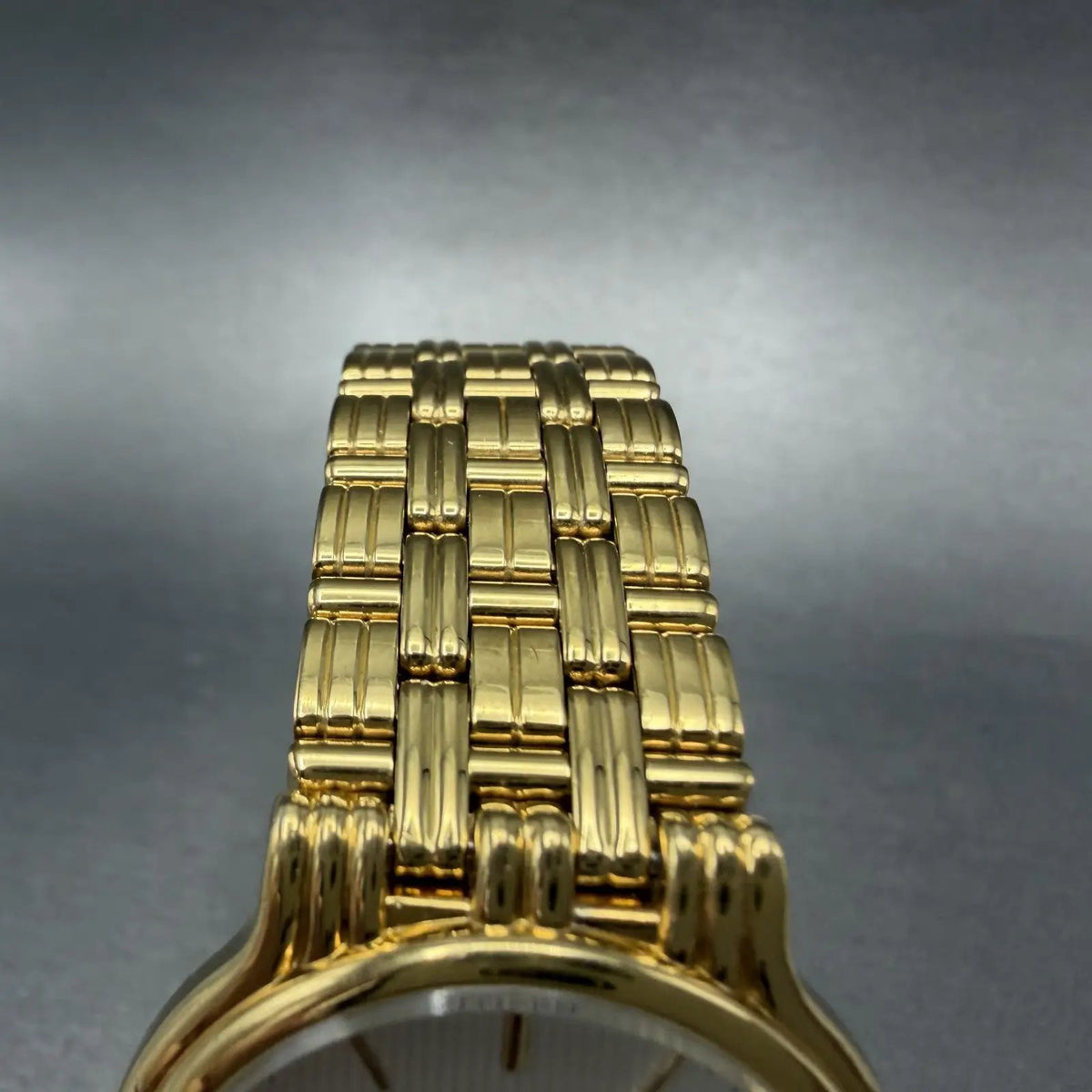 Citizen Watch Men 34mm White Dial Gold Tone Date Round 5510-F52584 New Battery4