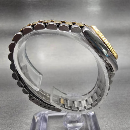 Seiko Watch Women 24mm Silver Dial Two Tone Daydate Round 7N83-0040 New Battery8