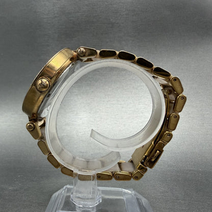 Michael Kors Parker Watch Women 39mm Silver Dial Rose Tone Round New Battery6