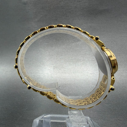 Seiko Watch Women 19mm MOP Dial Gold Tone Round 4N00-0588 New Battery Bracelet8