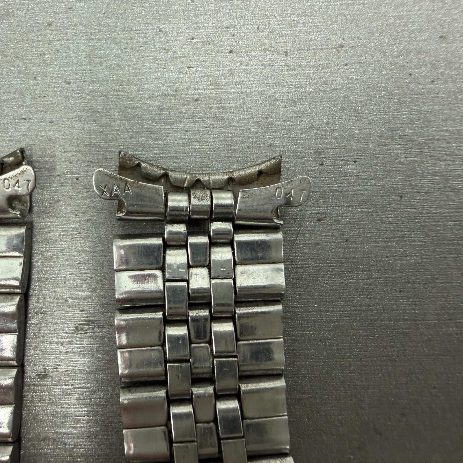 Seiko 5 Actus Bracelet 18mm Silver Tone Stainless Steel XAA047 Vintage8