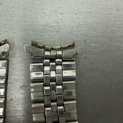 Seiko 5 Actus Bracelet 18mm Silver Tone Stainless Steel XAA047 Vintage8
