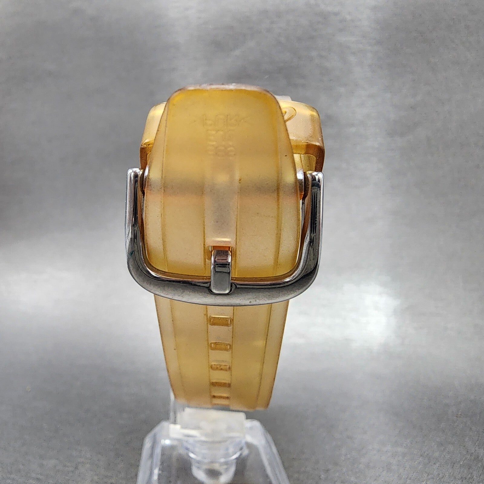 Casio BabyG Watch Women 41mm Analog Digital Clear Pink Tone Round New Battery7