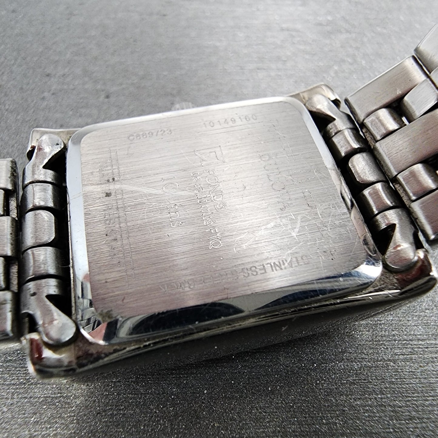 Bulova Tank Watch Women 22mm Silver Dial Steel Rectangle 96L006 New Battery9