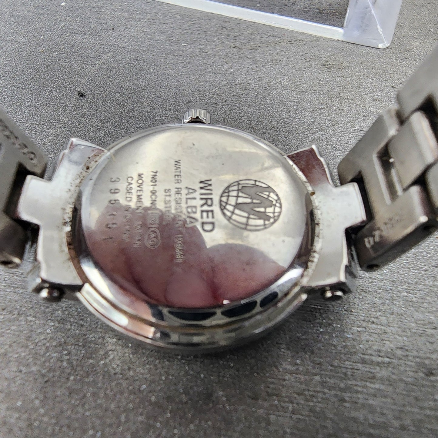 Seiko Wired Watch Women 26mm White Dial Silver Tone 7n010cn0 New Battery9
