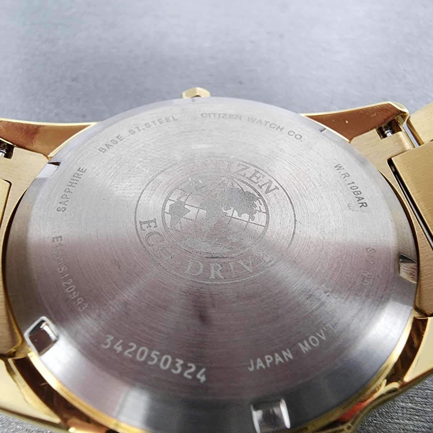 Citizen EcoDrive Corso Watch Men 40mm Silver Dial Gold Tone Date BM749257A9