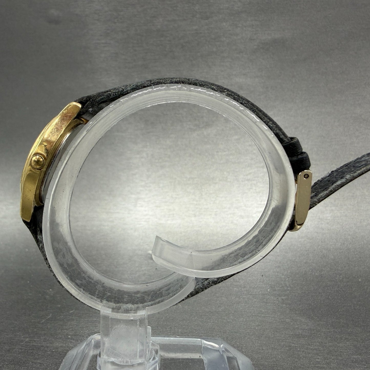 Seiko Avenue Watch Women 25mm Silver Gold Tone Round 2P21-0290 New Battery ER6