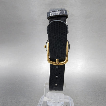 Seiko Watch Women 25mm Black Dial Black Tone Round 1N000C99 New battery VTG7
