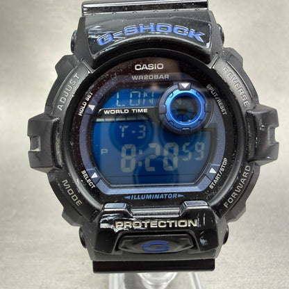 Casio G-Shock G-8900A Watch Men 52mm Digital Black blue Round  New Battery0