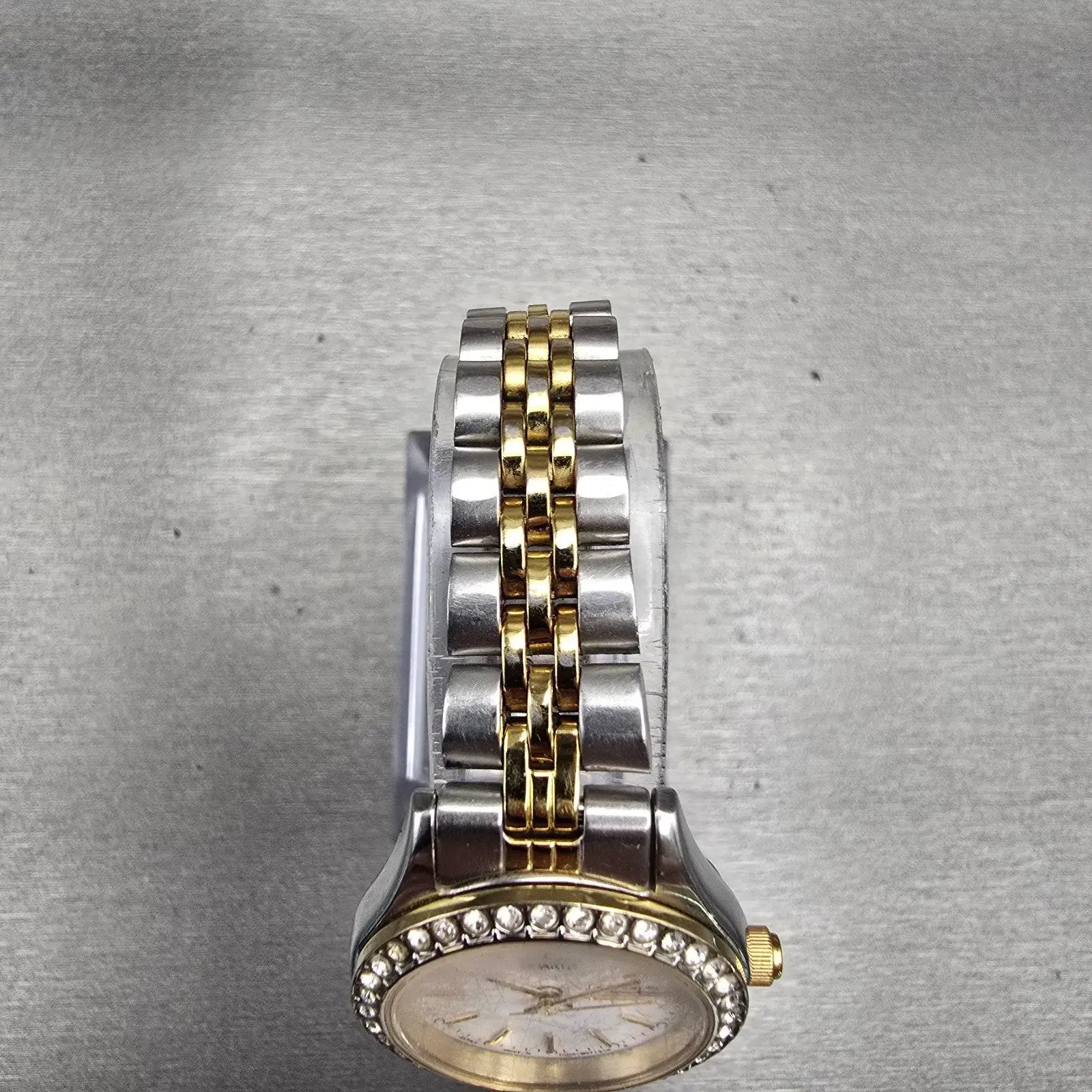 Citizen Watch Women 25mm MOP Dial Two Tone Daydate Gemmed 1002-S044464 New Batt4