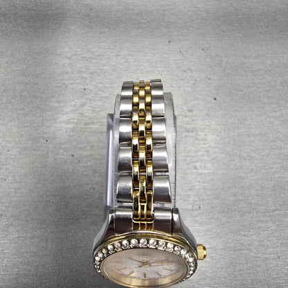 Citizen Watch Women 25mm MOP Dial Two Tone Daydate Gemmed 1002-S044464 New Batt4