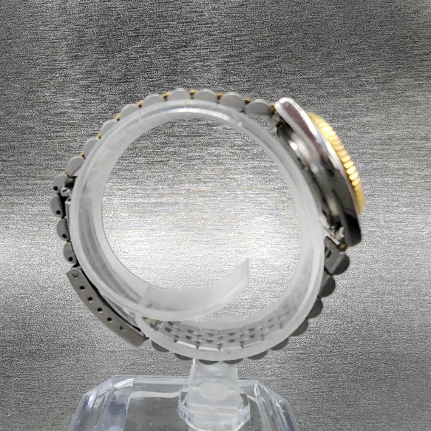 Seiko Watch Women 24mm White Dial Two Tone Daydate Round 7N830041 New Battery8