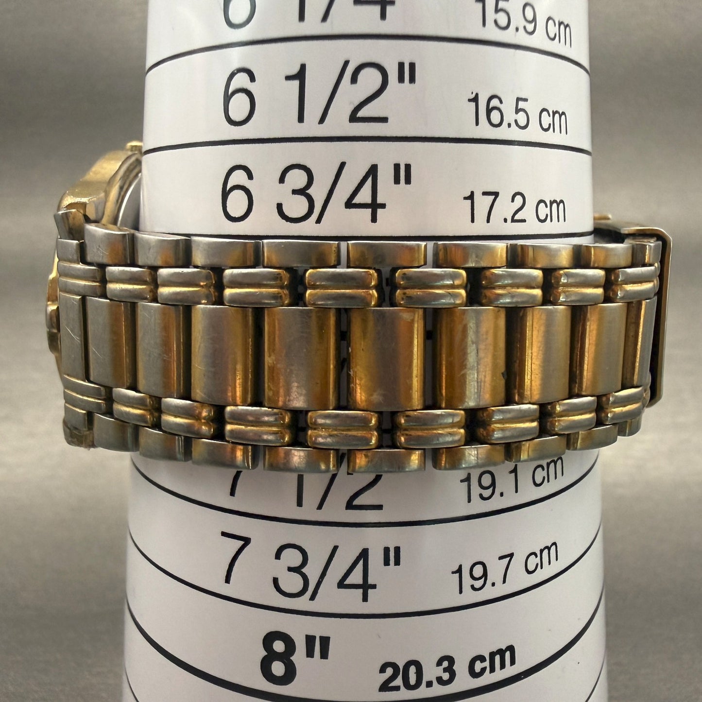Bulova Watch Men 35mm White Dial Gold Tone Date Round Vintage New Batttery9
