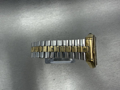 Seiko Automatic Watch Men 38mm Champagne Dial Two Tone Daydate 63098009 Runs9