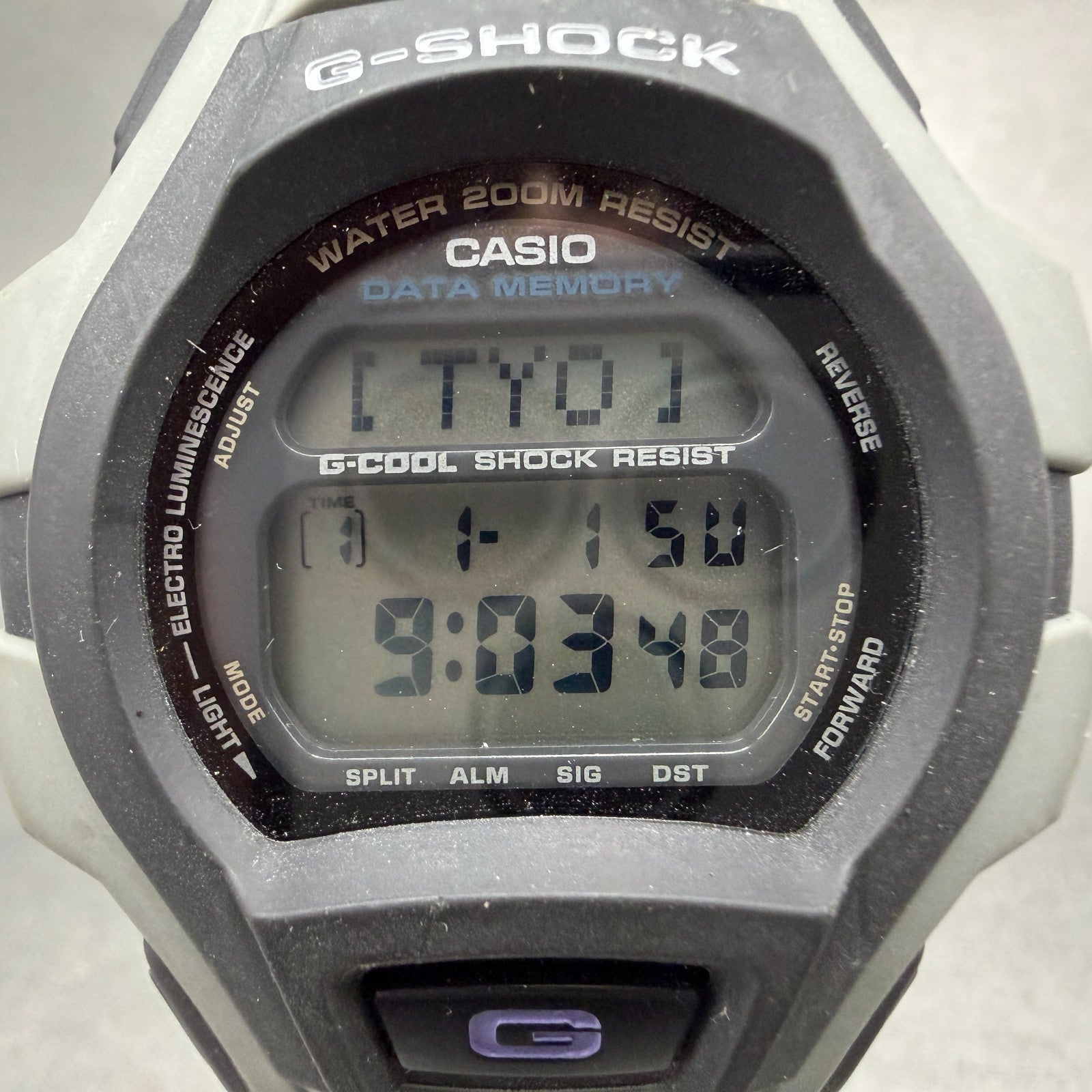 Casio G-Shock GT-2000 Watch Men 44mm Digital Gray & Black Tone Alarm NewBat1
