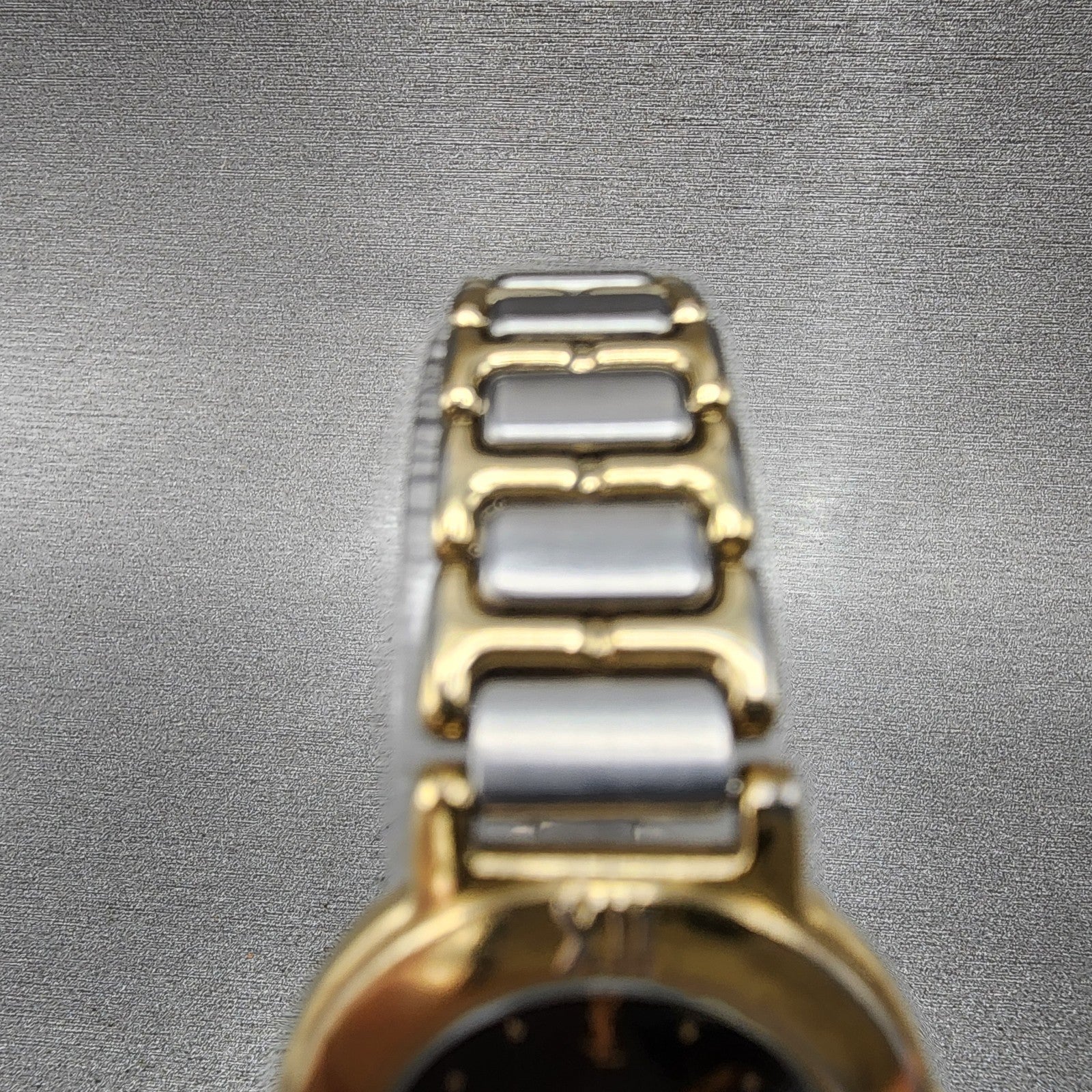 Yves Saint Laurent Watch Women 24mm Black Dial Two Tone Round 2200229789 PARTS5