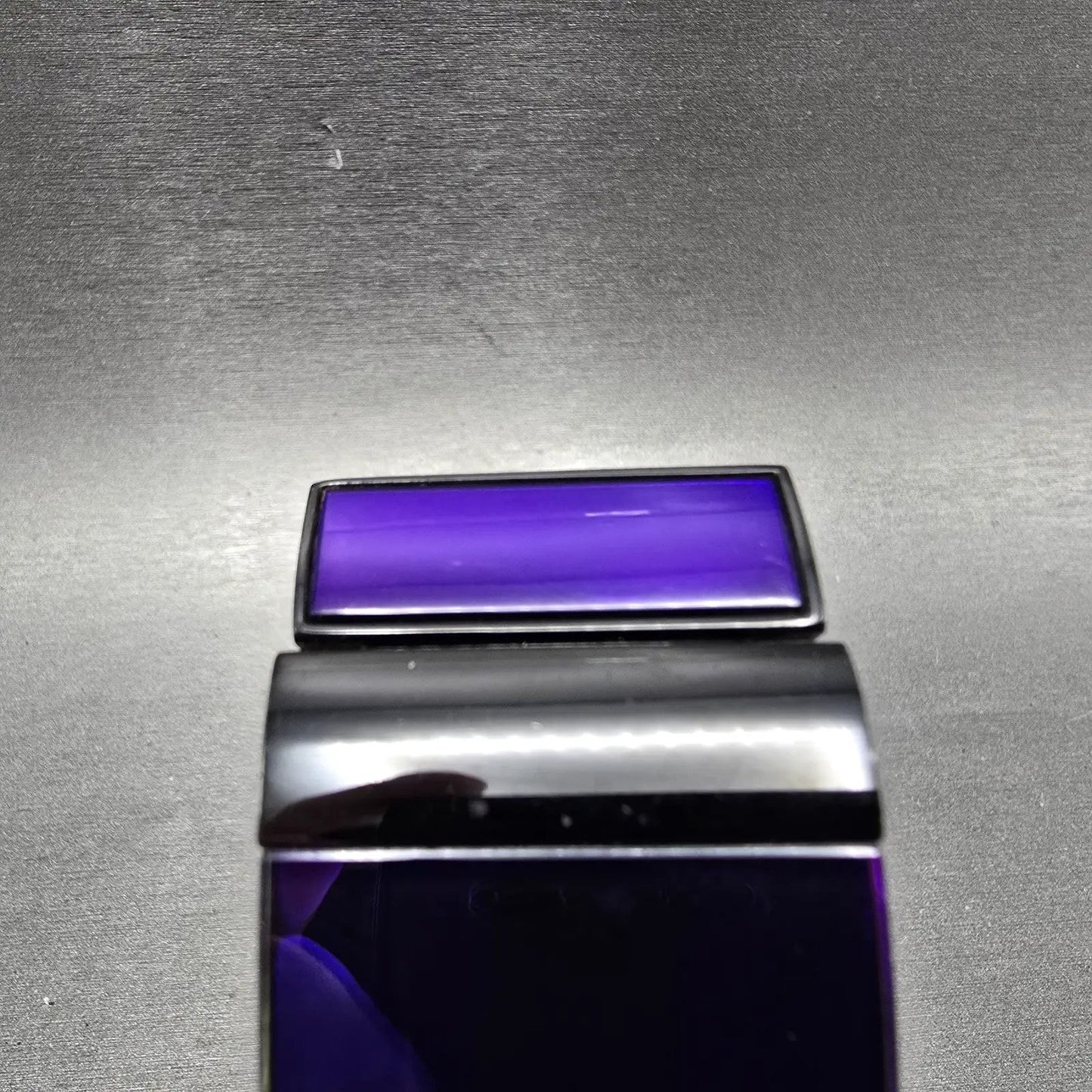 Diesel Watch Men 31mm Black Iridescent Digital Date Rectangle DZ-7110 New Batt5
