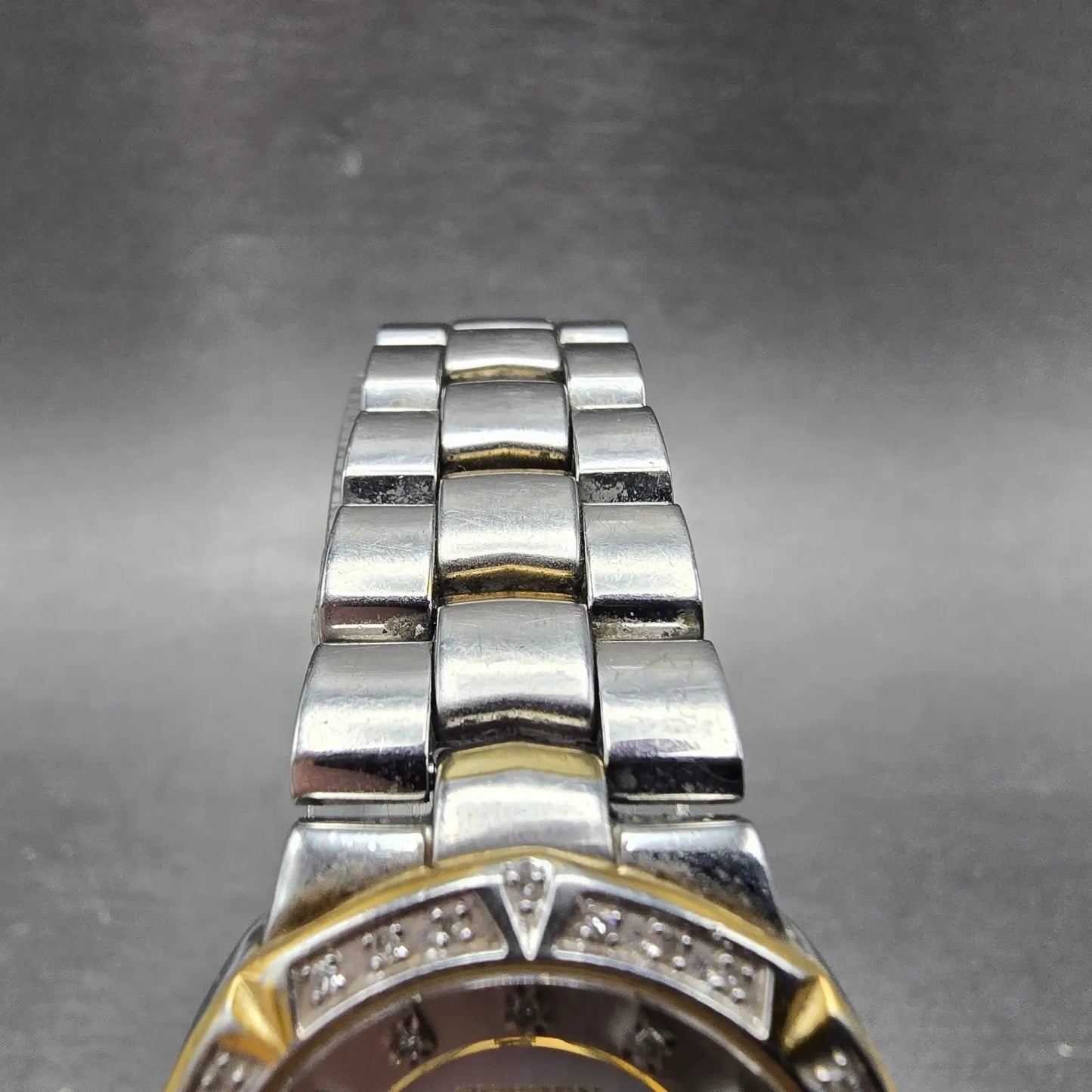 Citizen Eco-Drive Watch Women 26mm MOP Dial Two Tone E031-S053676 Runs Diamonds4