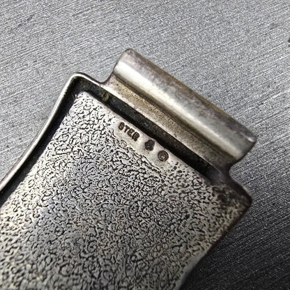 Navajo Sterling Silver Watch Band Tips 17mm Eagle Feather Design Vintage9