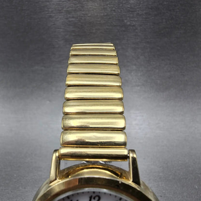 Citizen Forma Eco-Drive Watch Men 34mm White Dial Gold Round B810-H22331 Runs4
